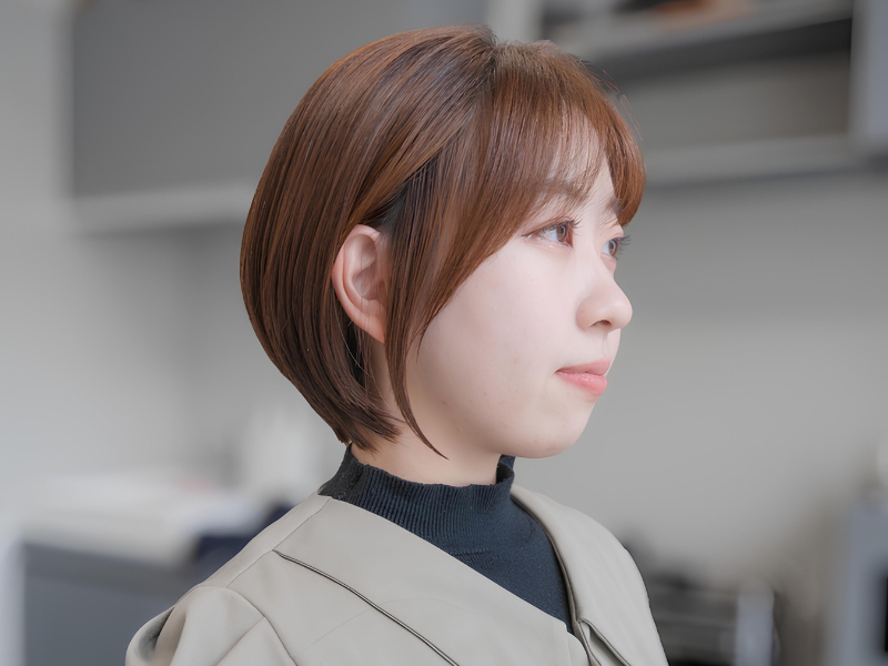 銀座でカットが上手いショート・ボブ特化サロンのお客様実例